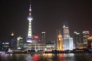 The Oriental Pearl Tower Night Sight